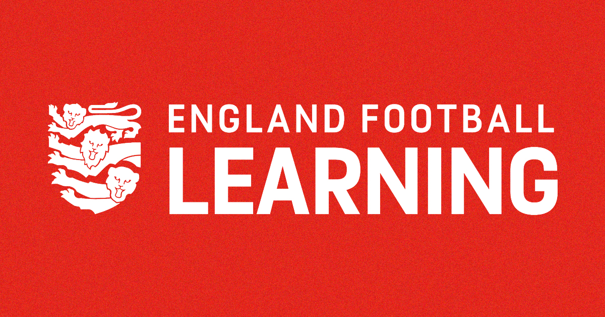 If you are an FA Coach or looking to get into coaching you're likely to recognise this England Football Learning logo. There is lots of FA Coach training available from the FA.