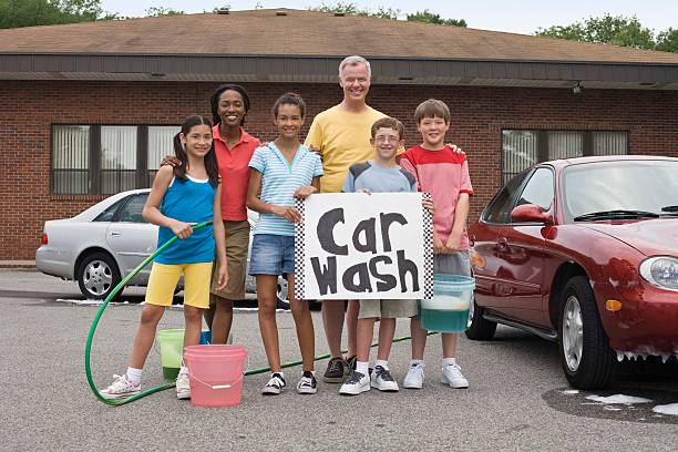 Football Fundraising Ideas like a sponsored car wash are not only fun but serve a purpose and increases your football clubs budget.