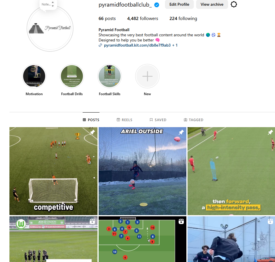 Our football content is all about elevating your game either as a player or a coach. Check us out for daily content