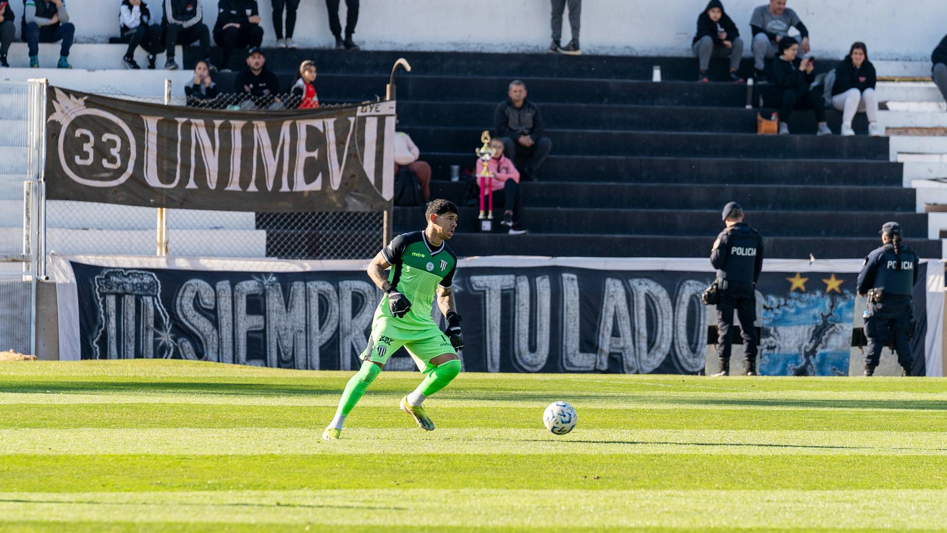 soccer player in action during match